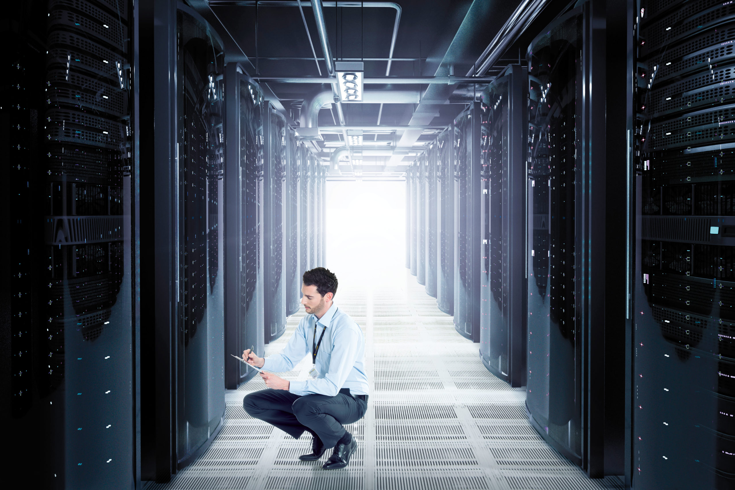 Network servers racks